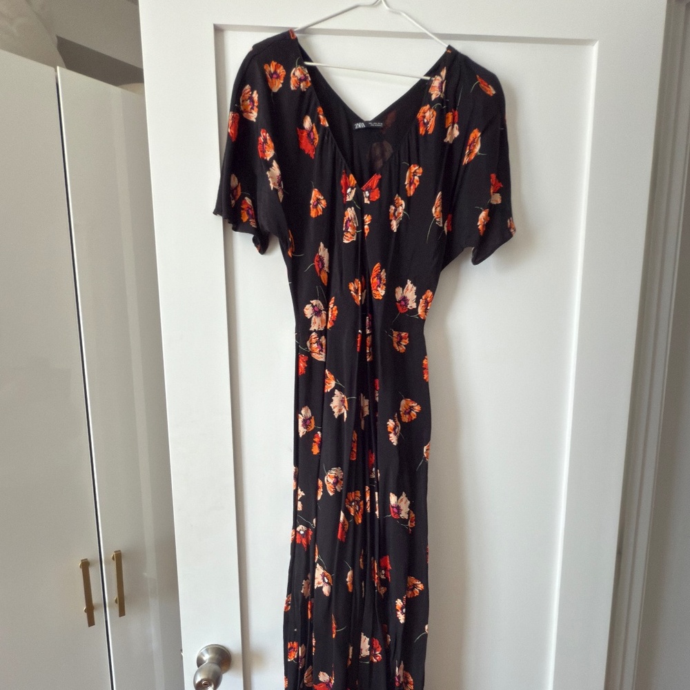 Floral Zara dress, L